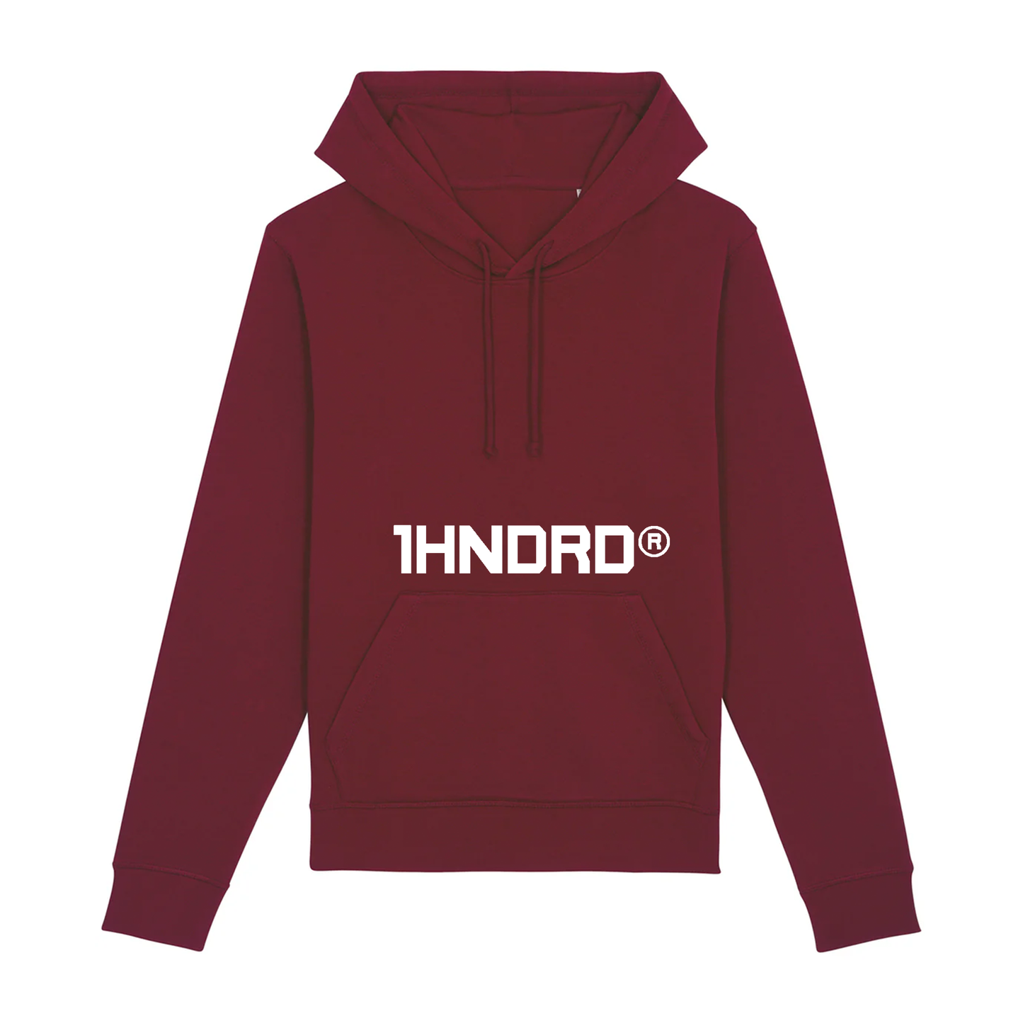 Burgundy Kangaroo Hoodie