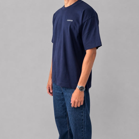 Core Capsule Navy Boxy Fit T-shirt