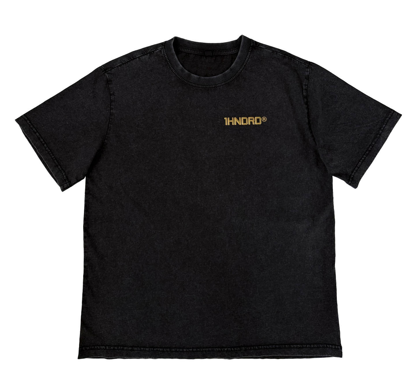 Women's Vintage Charcoal Tee Gold Logo