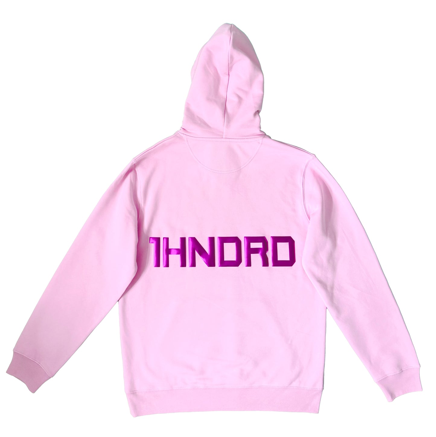 Pink Hoodie Dual Metallic Cherry Logo