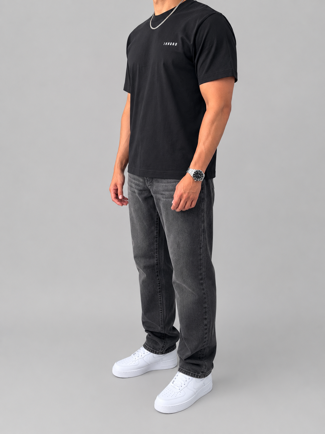 Core Capsule Black Relaxed Fit T-shirt