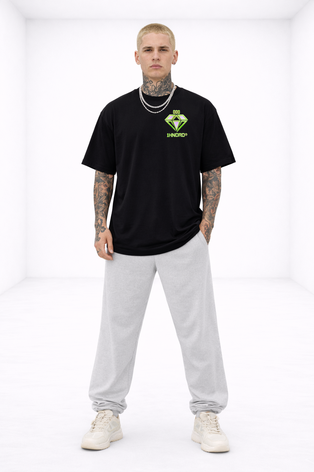 2026 NEON GREEN 3D DIAMOND - LIMITED EDITION 💎 Men