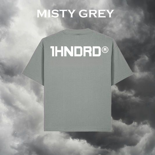 Misty Grey 1HNDRD® Boxy Tee