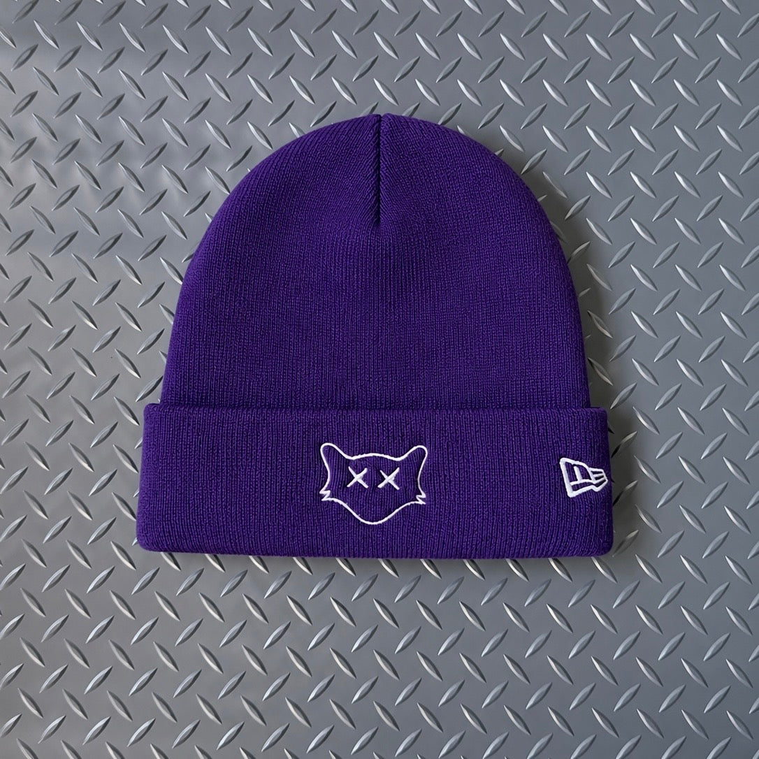 PURPLE / NEW ERA BEANIE