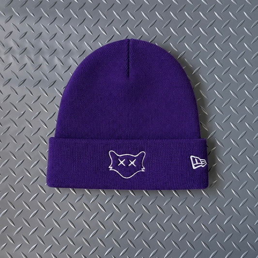 PURPLE / NEW ERA BEANIE