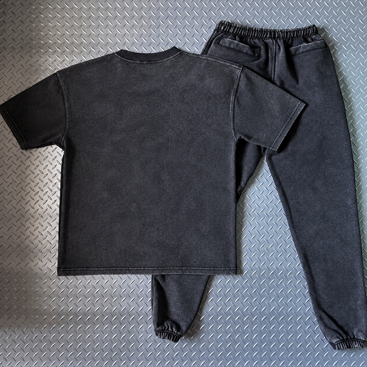 ACID WASH CHARCOAL (B)INXY CO-ORD SET