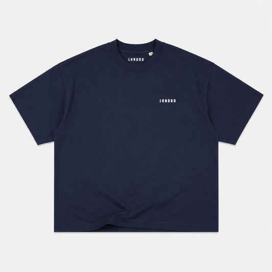 Core Capsule Navy Boxy Fit T-shirt