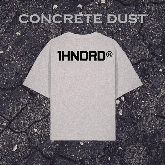 Concrete Dust 1HNDRD® Boxy Tee