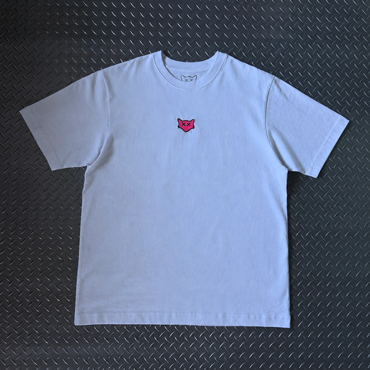 WHITE BINXY TEE