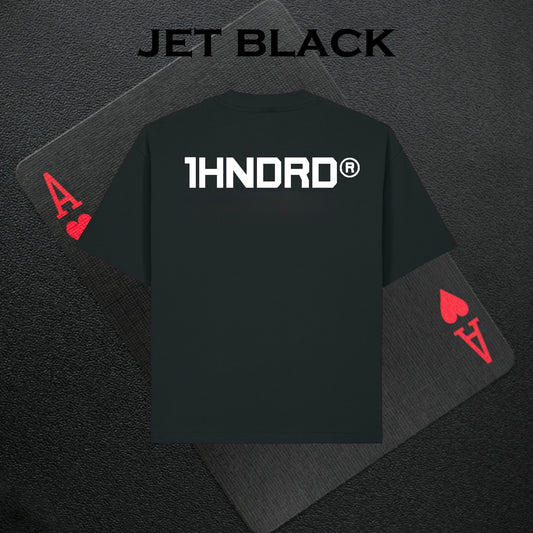 Jet Black 1HNDRD® Boxy Tee