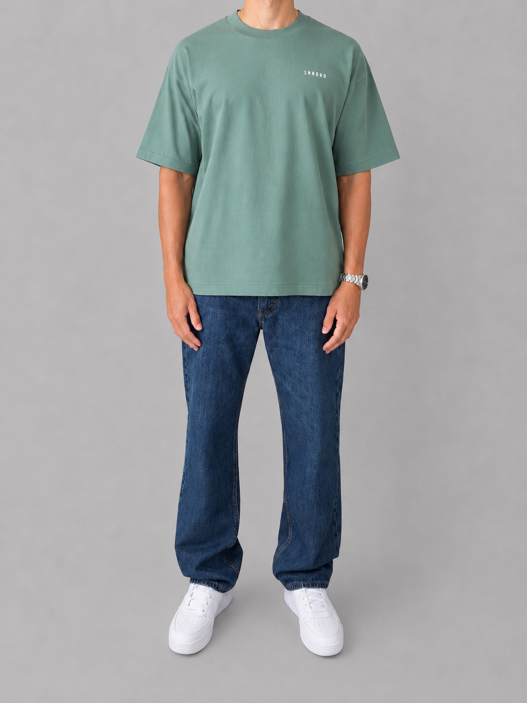 Core Capsule Green Boxy Fit T-shirt