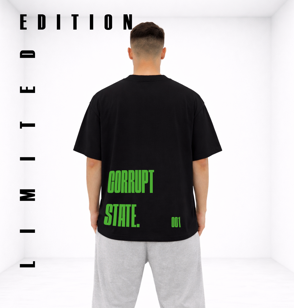 Limited Edition of 100 Corrupt State Tee