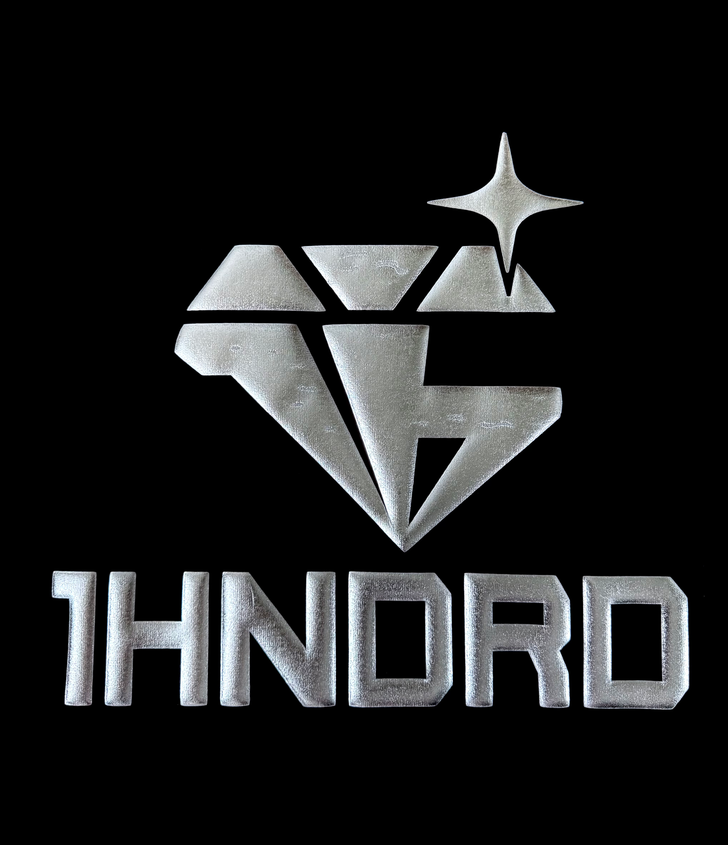 Metallic Silver Diamond