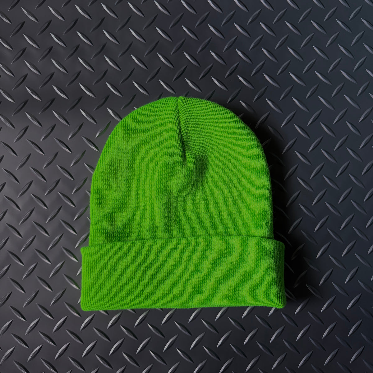 NEON GREEN BEANIE