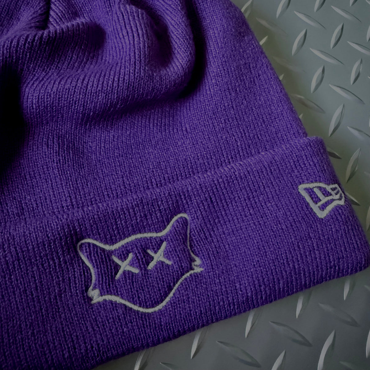 PURPLE / NEW ERA BEANIE
