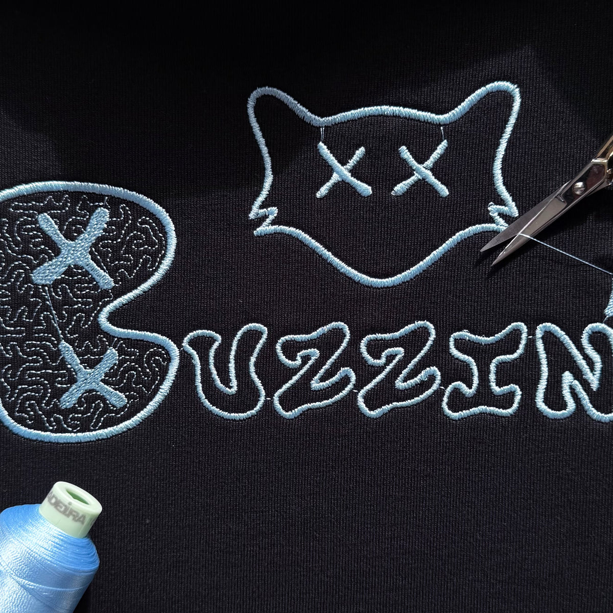 BUZZIN' CITY BLUE TEE