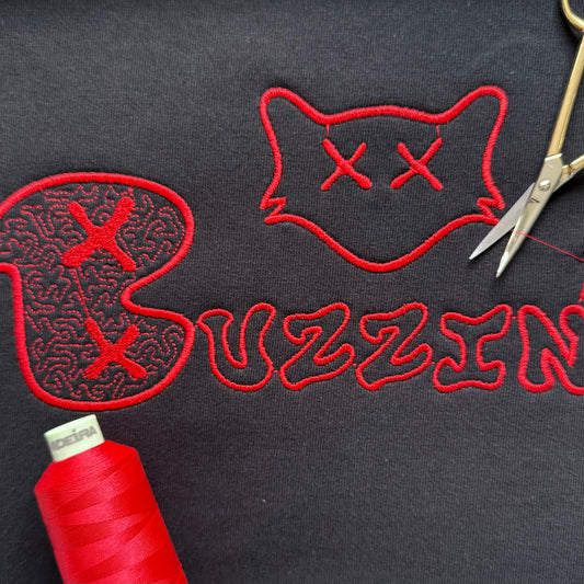 BUZZIN' UNITED RED TEE