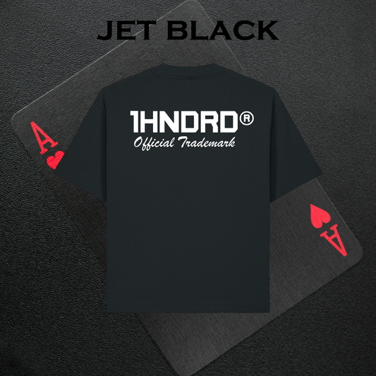 Jet Black 1HNDRD® Boxy Tee