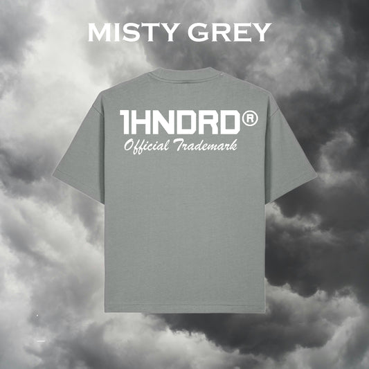 Misty Grey 1HNDRD® Boxy Tee