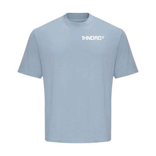 Basic Sky Blue Oversized Tee