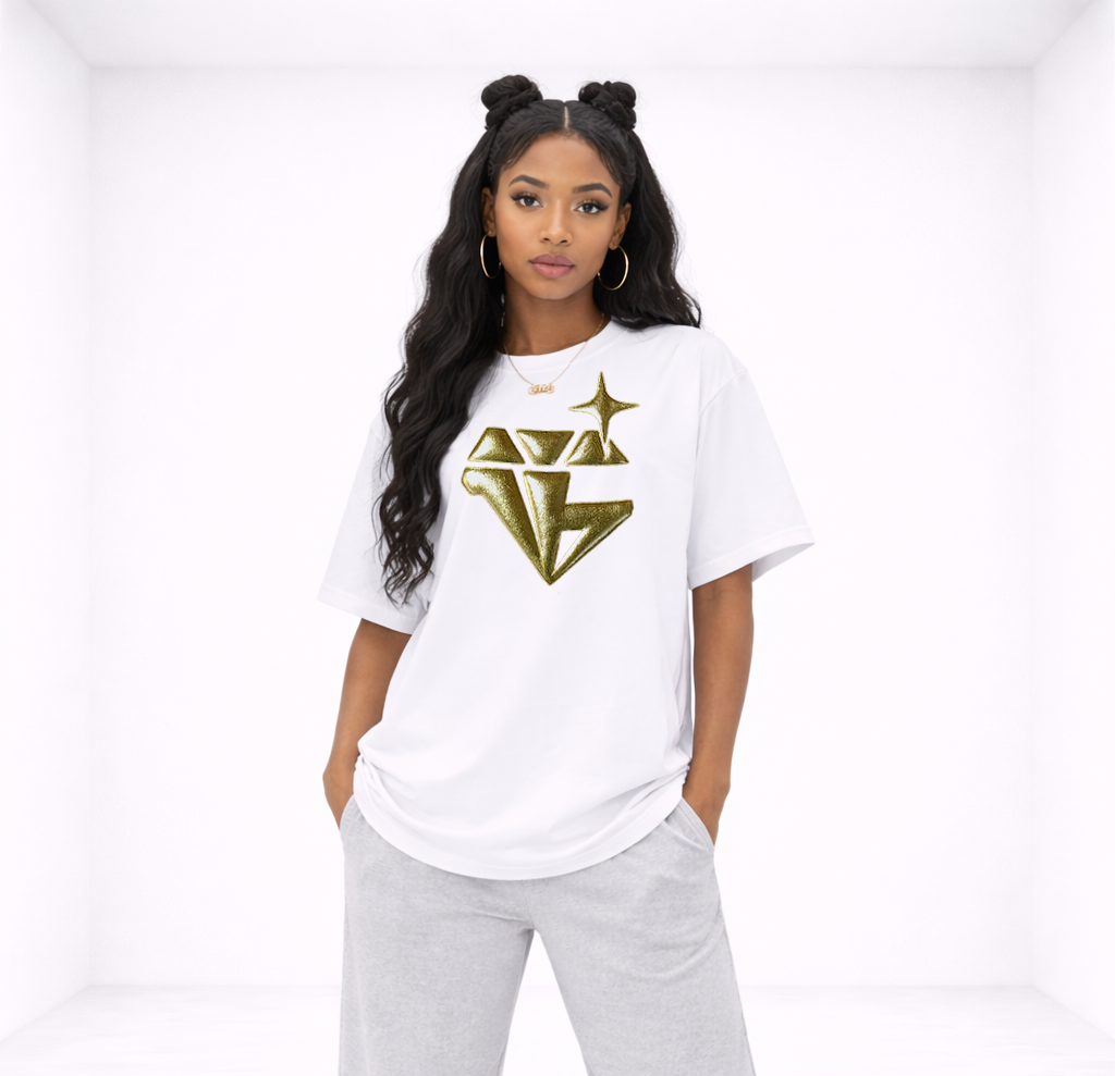 Solo Diamond Metallic Gold Women