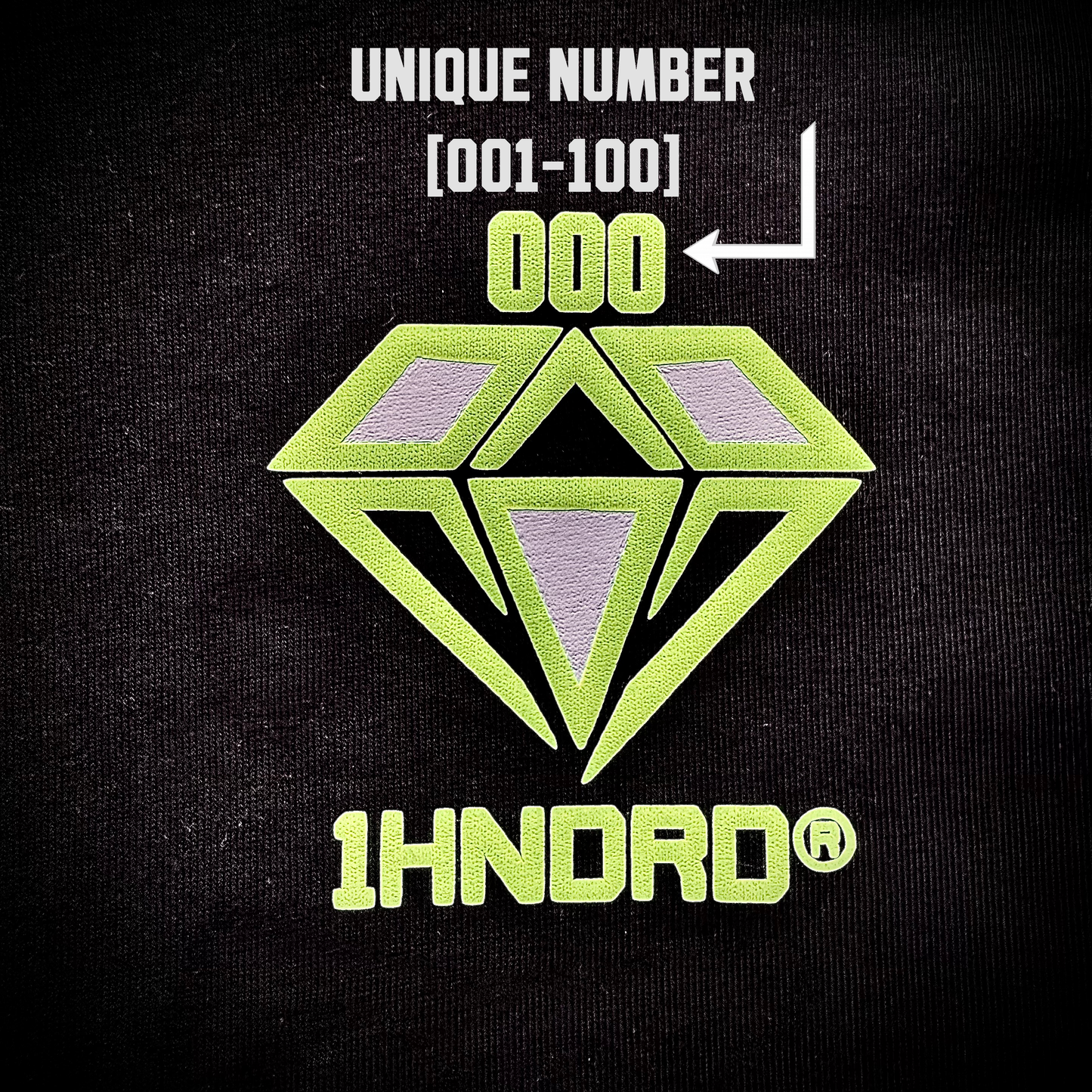 2026 NEON GREEN 3D DIAMOND - LIMITED EDITION 💎 Men