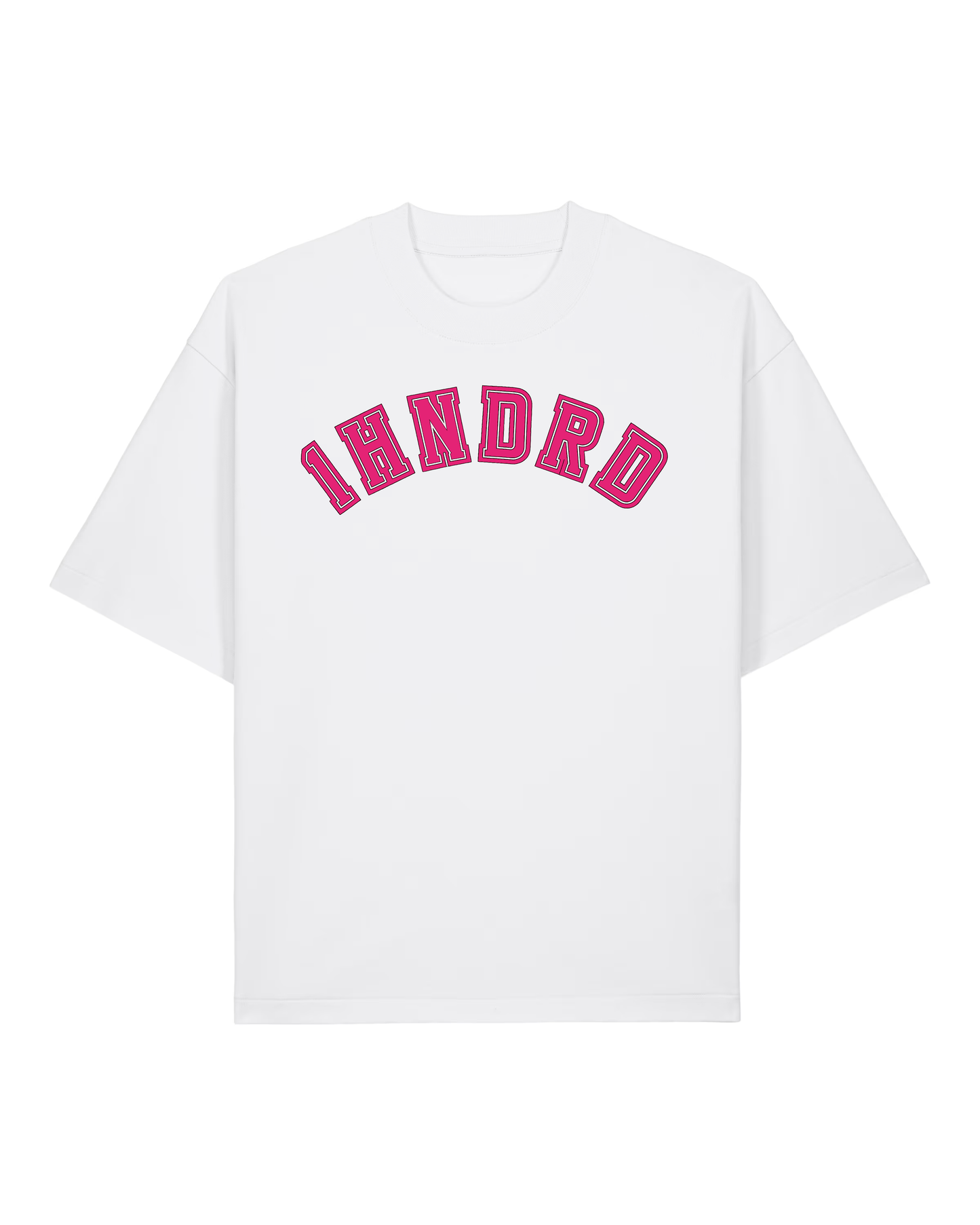 Varsity Neon Pink Tee