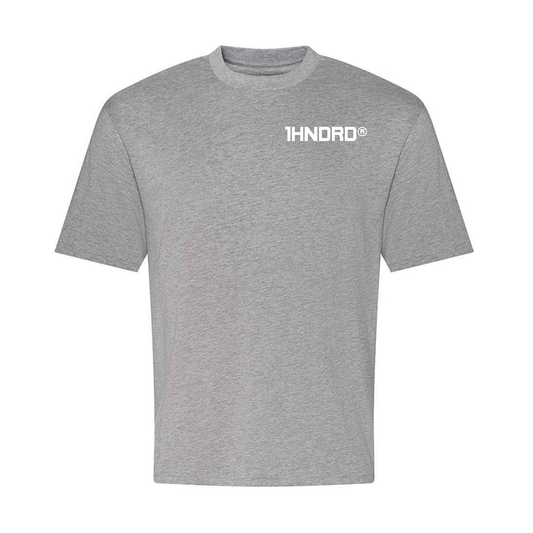 Basic Heather Grey Oversized Tee