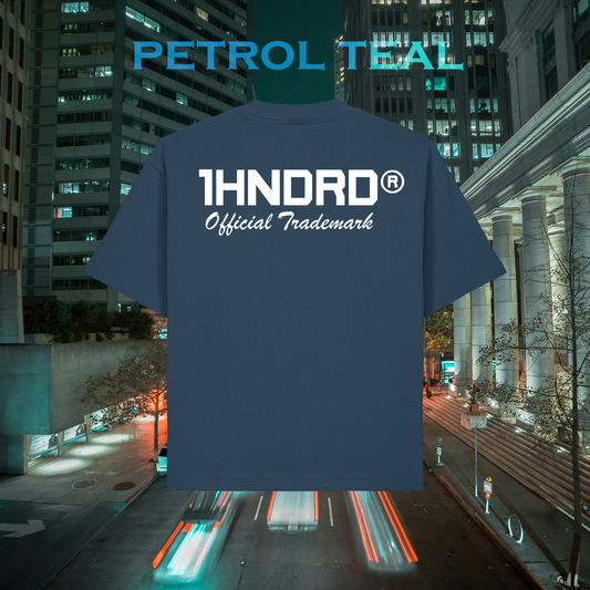 Petrol Teal 1HNDRD® Boxy Tee