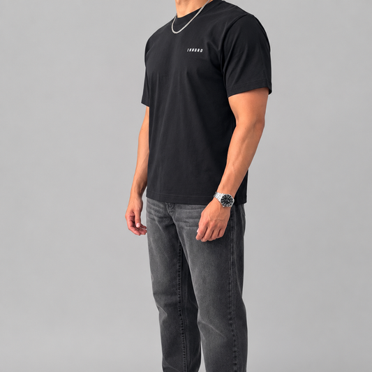 Core Capsule Black Relaxed Fit T-shirt