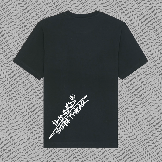 Black Diagonal Graphic