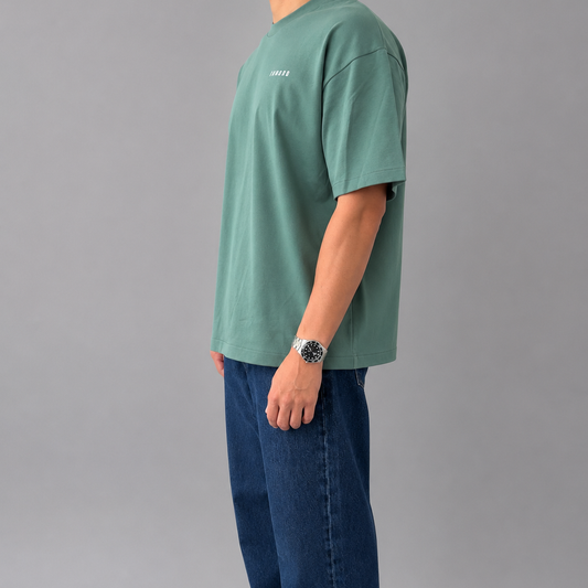 Core Capsule Green Boxy Fit T-shirt