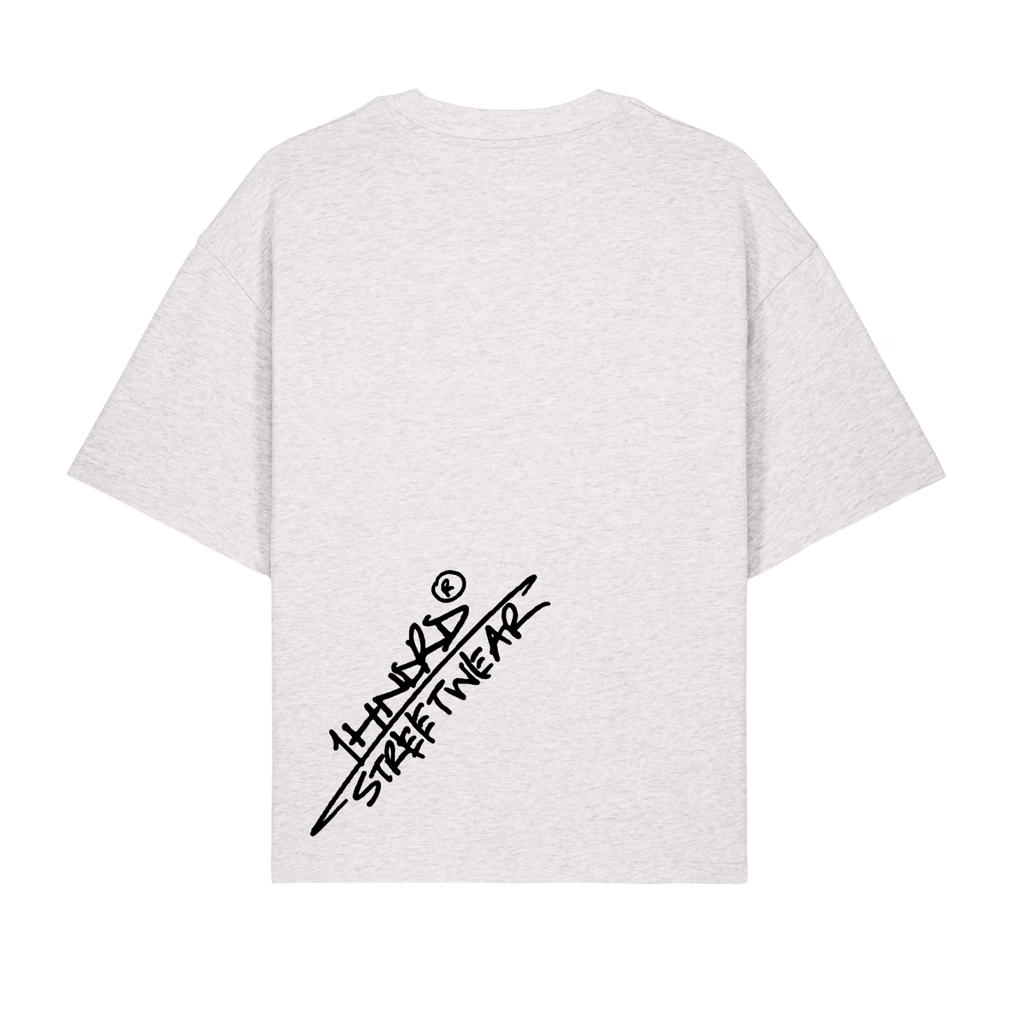 Heather Grey Diagonal Graphic