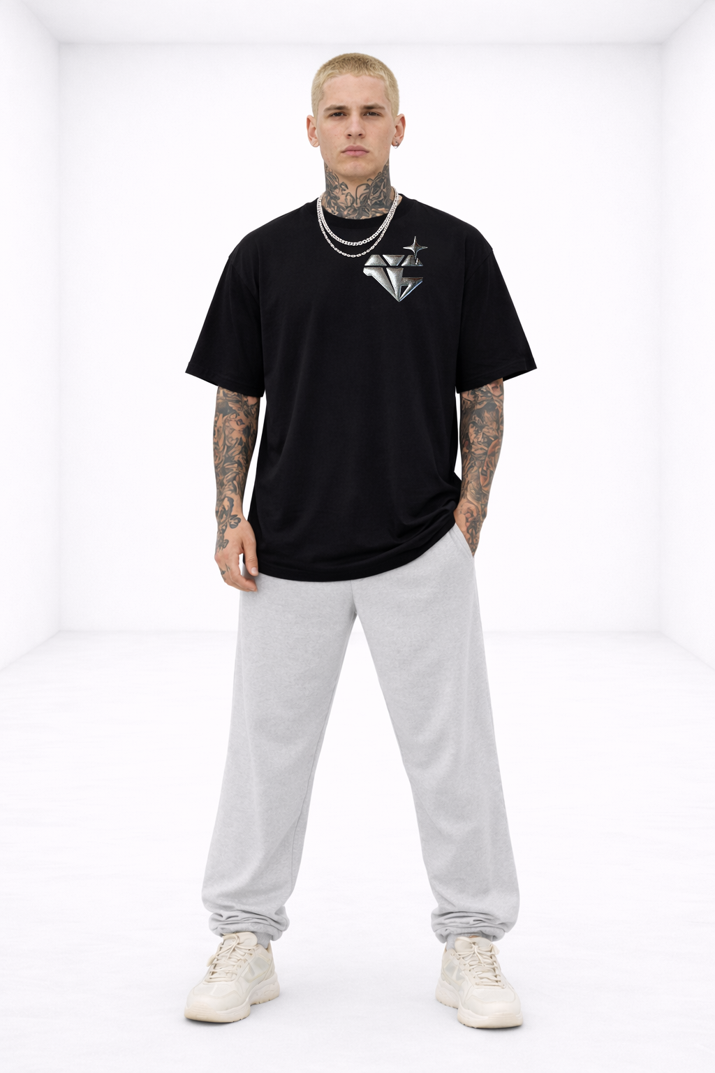 GRITT X SCRATCHED 3D CHROME - LIMITED EDITION 💎 [GRITT02] Men