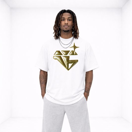 Solo Diamond Metallic Gold Men